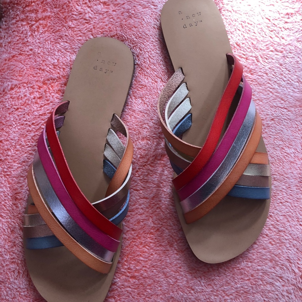 A New Day - Multi Color Sandals
